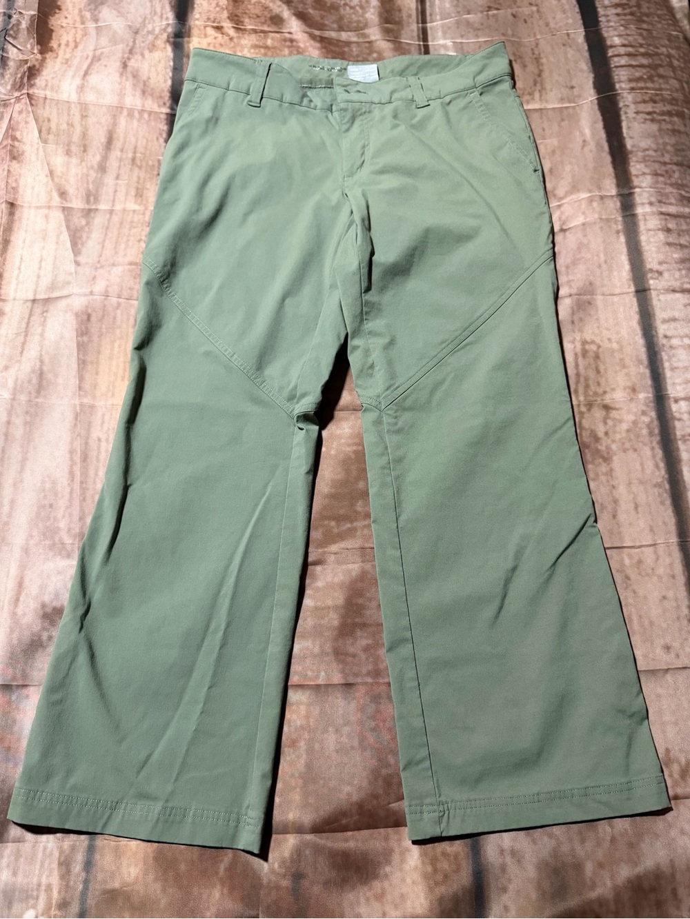 Columbia Straight-Leg Pants - Sage Green